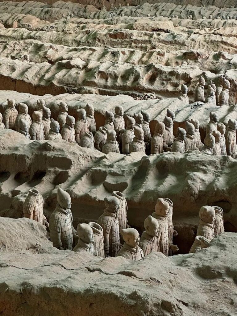 Are there real bodies in the Terracotta Army?